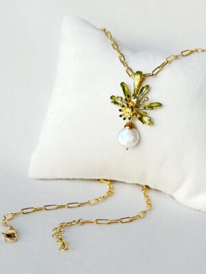 Flowerburst Pendant – Forget-me-not blue