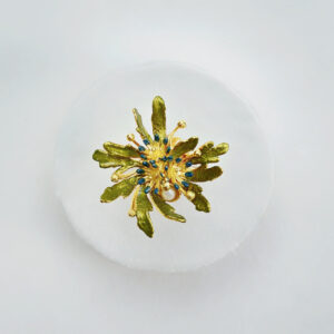 Flowerburst Ring – Forget-me-not Blue