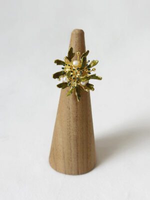 Flowerburst Ring – Forget-me-not Blue3