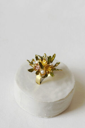 Flowerburst Ring – Pastel Garden