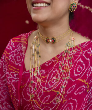 Gul Nuwwar Choker Gold2
