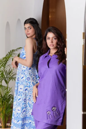 Lavanda Kurta Set-03