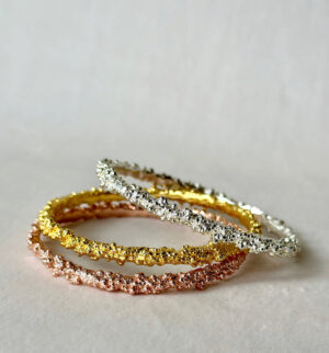 Reef Bangle Silver-02