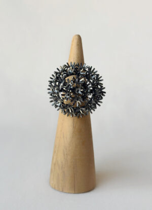 Springtime Sunshine Ring Black
