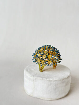 Springtime Sunshine Ring Forget-me-not blue-02