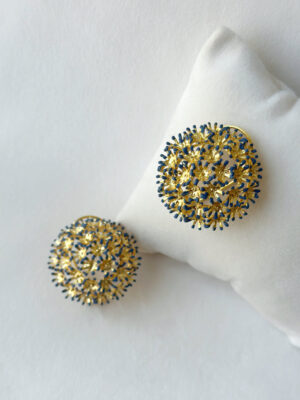 Springtime Sunshine Studs Forget-me-not blue-03