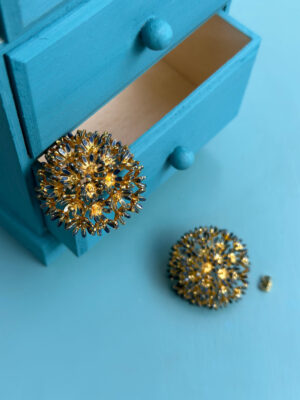 Springtime Sunshine Studs Forget-me-not blue-04
