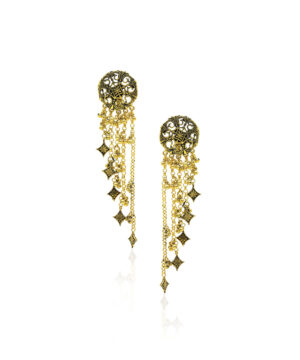 Thar Dhora bhujali earrings Gold1